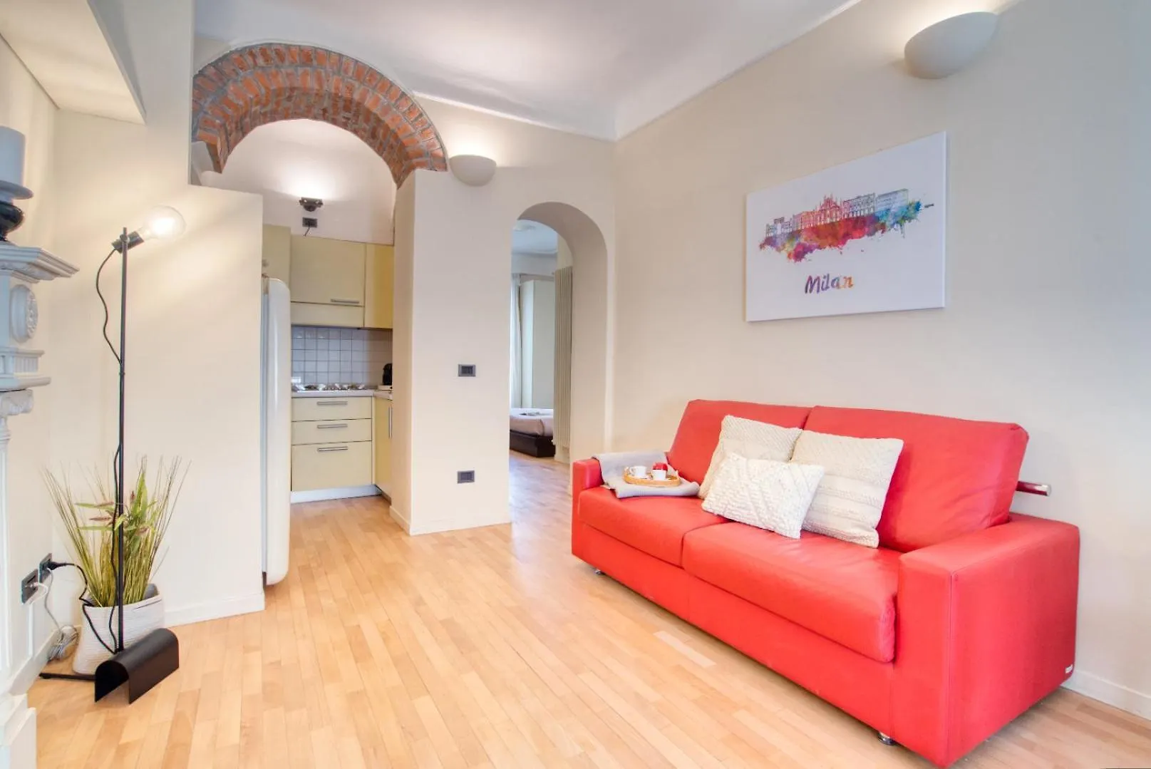Caseospitali - Deangeli Nest Romantico Bilocale Di Design In Zona De Angeli, Rinnovato E Accessoriato Milán Itálie